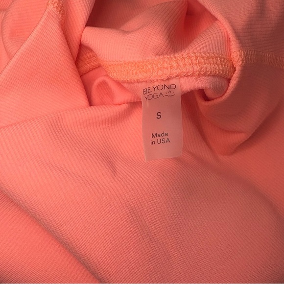 Beyond Yoga Womens Size Small Leggings Neon High Waist Orange - Picture 5 of 9